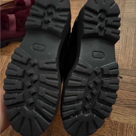 Italian Black Studded Women's platform shoes - Picture 5 of 8